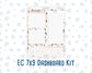 Kit 0297 - 7x9 - EC Notes Pages - Dashboard Kit | Productivity Page - October - Pink Spell