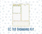 Kit 0280 - 7x9 - EC Notes Pages - Dashboard Kit | Productivity Page - Half Past Six In August