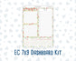 Kit 0295 - 7x9 - EC Notes Pages - Dashboard Kit | Productivity Page - September - Apple Harvest