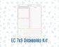 Kit 0262 - 7x9 - EC Notes Pages - Dashboard Kit | Productivity Page - April - Spring Puffs