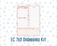 Kit 0294 - 7x9 - EC Notes Pages - Dashboard Kit | Productivity Page - September - Rosy Reveria