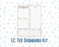 Kit 0279 - 7x9 - EC Notes Pages - Dashboard Kit | Productivity Page - August - Not Ready For School