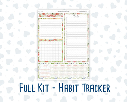 Kit 0295 - 7x9 - EC Notes Pages - Dashboard Kit | Productivity Page - September - Apple Harvest