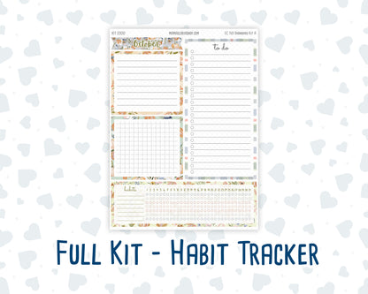 Kit 0300 - 7x9 - EC Notes Pages - Dashboard Kit | Productivity Page - October - Autumn Stroll