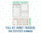 Kit 0245- 7x9 - EC Notes Pages - December - Vintage Christmas - Dashboard Kit | Productivity Page