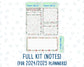 Kit 0245- 7x9 - EC Notes Pages - December - Vintage Christmas - Dashboard Kit | Productivity Page