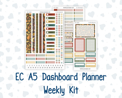 Kit 0302 - A5 - EC Dashboard Planner - November - Thankful Season