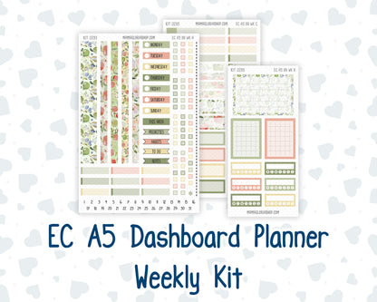 Kit 0295 - A5 - EC Dashboard Planner - September - Apple Harvest