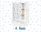 Kit 0299 - A5 - EC Dashboard Planner - October - Book Nook