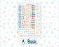 Kit 0305 - A5 - EC Dashboard Planner - December - Sugarplum Parade
