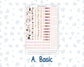 Kit 0297 - A5 - EC Dashboard Planner - October - Pink Spell