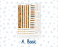 Kit 0243 - A5 - EC Dashboard Planner - November - Boho Autumn