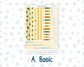 Kit 0277 - A5 - EC Dashboard Planner - August - Sunflower Drama Club
