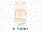 Kit 0278 - A5 - EC Dashboard Planner - August - Oops, All Peaches