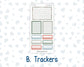 Kit 0245 - A5 - EC Dashboard Planner - December - Vintage Christmas