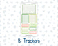 Kit 0256 - A5 - EC Dashboard Planner - March - Froggy Luck