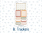 Kit 0298 - A5 - EC Dashboard Planner - October - Velvet Bloom