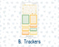 Kit 0277 - A5 - EC Dashboard Planner - August - Sunflower Drama Club