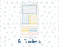 Kit 0265 - A5 - EC Dashboard Planner - May - Honeybee Sky
