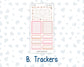 Kit 0297 - A5 - EC Dashboard Planner - October - Pink Spell