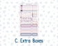 Kit 0236 - A5 - EC Dashboard Planner - October - Sweet & Spooky