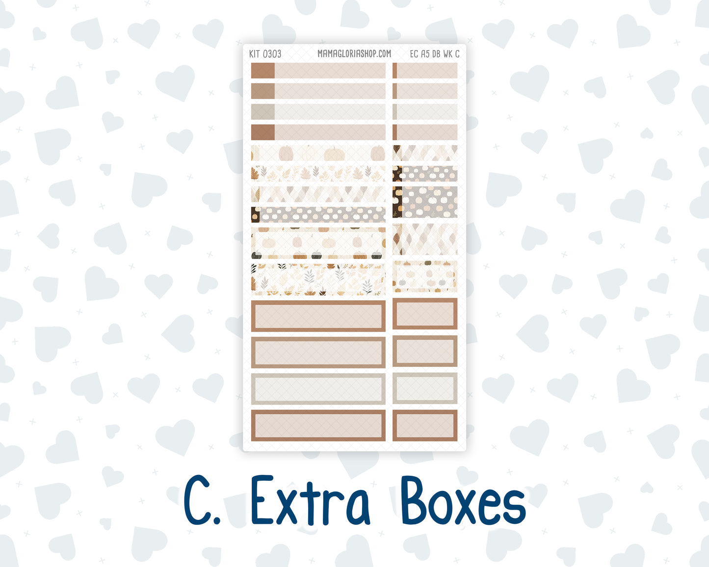 Kit 0303 - A5 - EC Dashboard Planner - November - Into The Woods