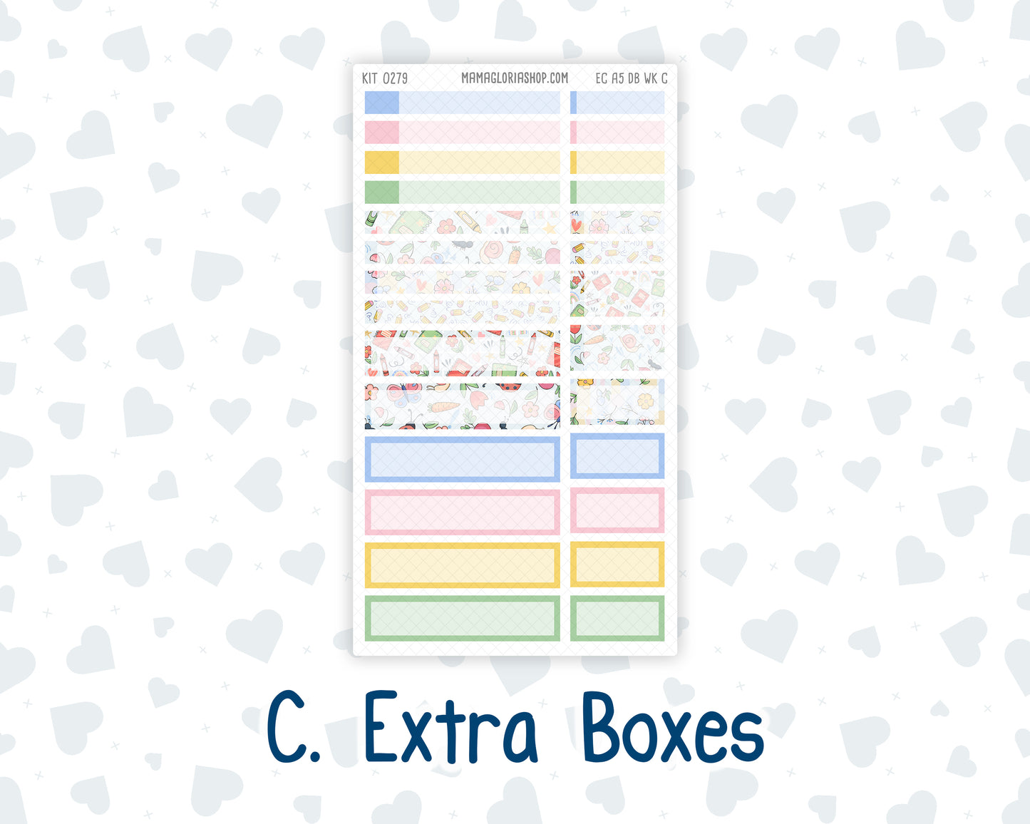 Kit 0279 - A5 - EC Dashboard Planner - August - Not Ready For School