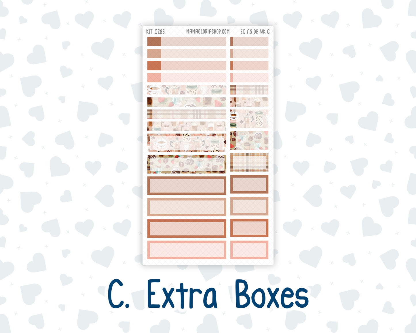 Kit 0296 - A5 - EC Dashboard Planner - September - Coffee Break