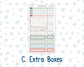 Kit 0245 - A5 - EC Dashboard Planner - December - Vintage Christmas