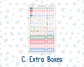 Kit 0306 - A5 - EC Dashboard Planner - December - Jolly Mischief