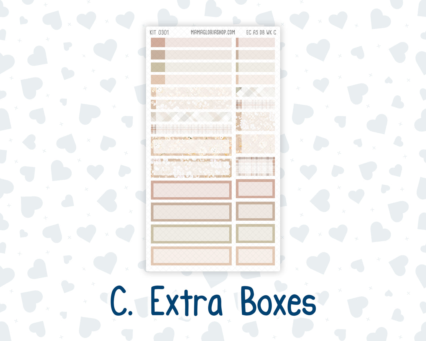 Kit 0301 - A5 - EC Dashboard Planner - November - Sunday Comfort
