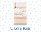 Kit 0298 - A5 - EC Dashboard Planner - October - Velvet Bloom