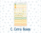 Kit 0277 - A5 - EC Dashboard Planner - August - Sunflower Drama Club