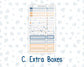 Kit 0299 - A5 - EC Dashboard Planner - October - Book Nook