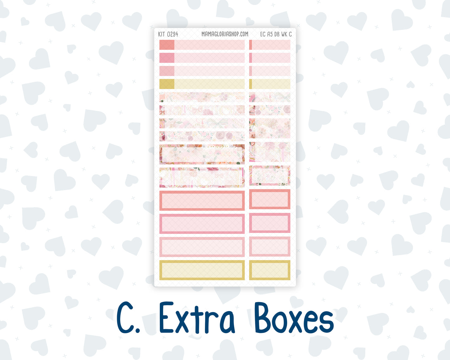 Kit 0294 - A5 - EC Dashboard Planner - September - Rosy Reveria