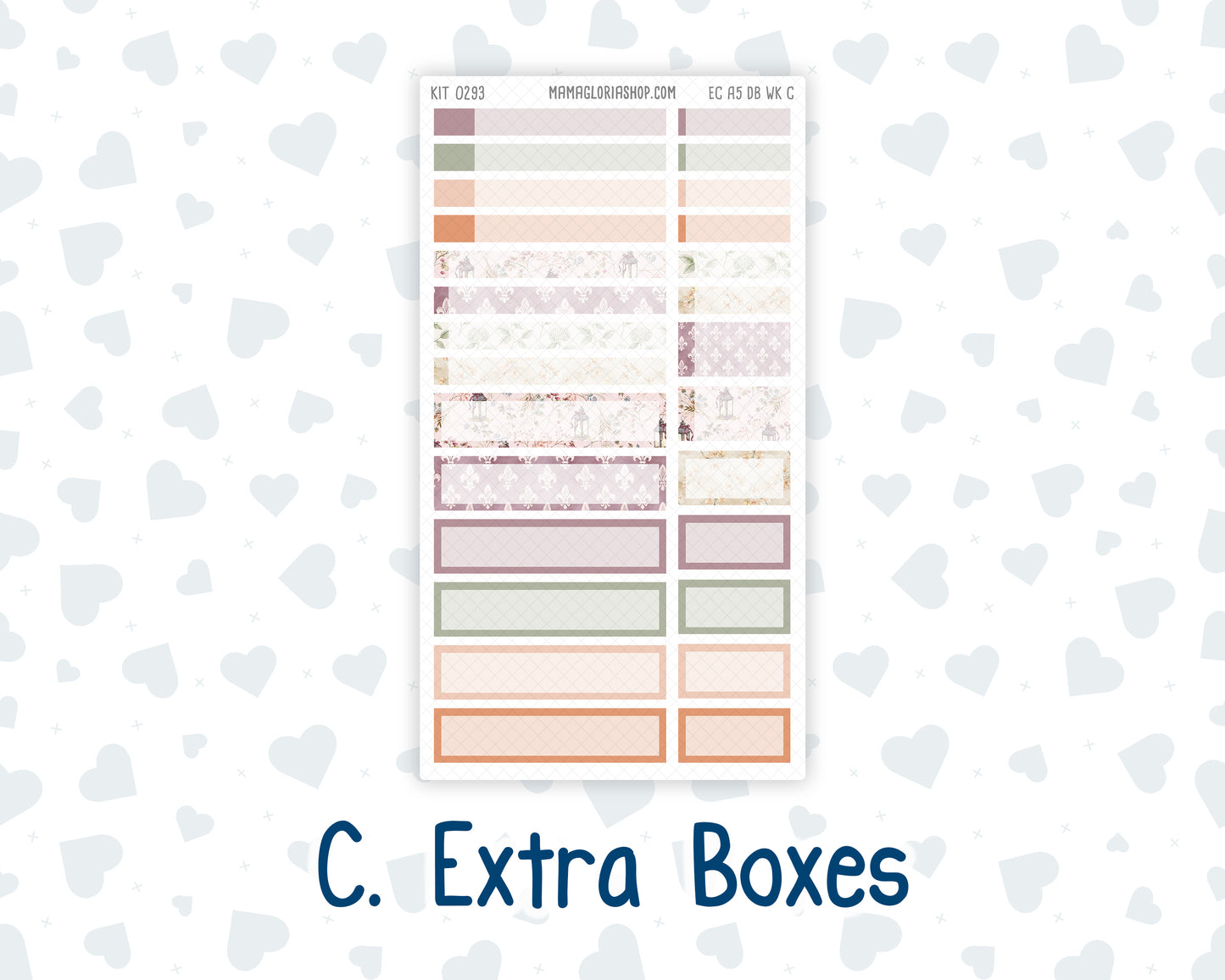 Kit 0293 - A5 - EC Dashboard Planner - September - Fleur de Provence
