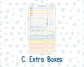 Kit 0265 - A5 - EC Dashboard Planner - May - Honeybee Sky