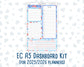 Kit 0224 - A5 - EC Notes Pages - July - Patriotic Parade - Dashboard Kit | Productivity Page