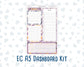 Kit 0236 - A5 - EC Notes Pages - October -Sweet & Spooky - Dashboard Kit | Productivity Page