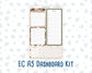Kit 0298 - A5 - EC Notes Pages - Dashboard Kit | Productivity Page - October - Velvet Bloom