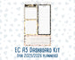 Kit 0200 - A5 - EC Notes Pages - January - Golden Hour - Dashboard Kit | Productivity Page