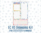 Kit 0220 - A5 - EC Notes Pages - June - June Berries - Dashboard Kit | Productivity Page