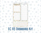 Kit 0300 - A5 - EC Notes Pages - Dashboard Kit | Productivity Page - October - Autumn Stroll