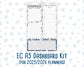 Kit 0198 - A5 - EC Notes Pages - December - Holiday Village - Dashboard Kit | Productivity Page
