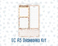 Kit 0296 - A5 - EC Notes Pages - Dashboard Kit | Productivity Page - September - Coffee Break