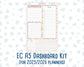 Kit 0232 - A5 - EC Notes Pages - September - Heirloom Garden - Dashboard Kit | Productivity Page