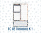 Kit 0248- A5 - EC Notes Pages - January - Midnight Countdown - Dashboard Kit | Productivity Page