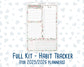 Kit 0245- A5 - EC Notes Pages - December -Vintage Christmas - Dashboard Kit | Productivity Page