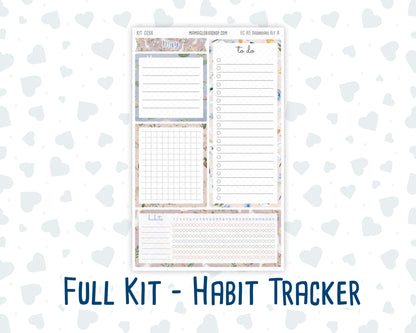 Kit 0266 - A5 - EC Notes Pages - Dashboard Kit | Productivity Page - May - Froggy Lake Picnic