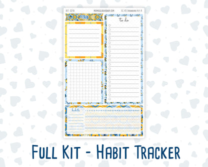 Kit 0219 - A5 - EC Notes Pages - May - Bee's Business - Dashboard Kit | Productivity Page